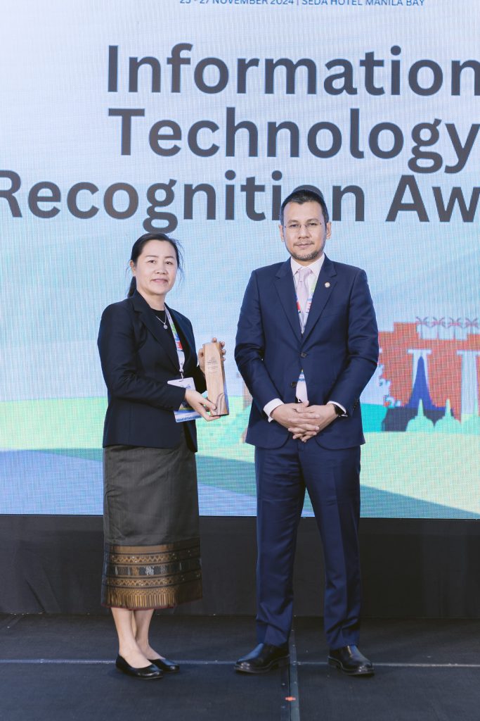 Information Technology Recognition Award, Lao Social Security Organisation (LSSO), Modernising Social Security Registration and Payment Through Digital Solutions, Lao PDR, Mrs. Bouahome Phommachane, Dep. (1)