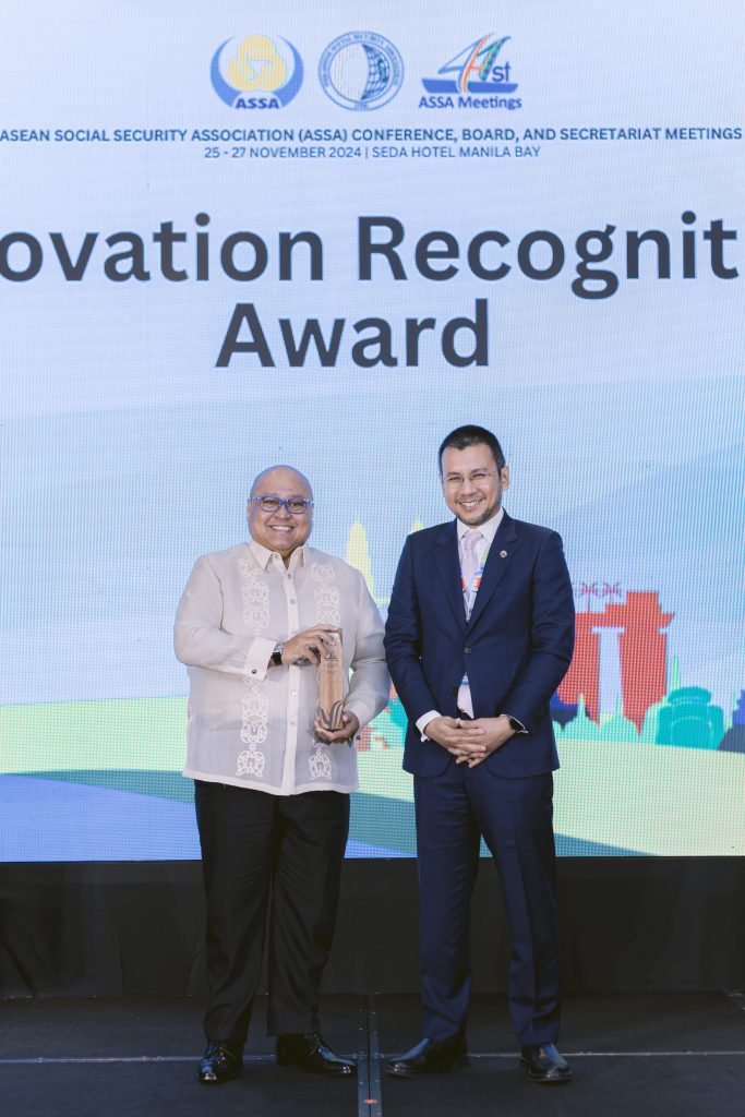 Innovation Recognition Award, Government Service Insurance System (GSIS), Ginhawa for All – Lease With Option to Buy (GFAL LWOB) Housing Program, Philippines, Jose Arnulfo A. Veloso, PGM (1)